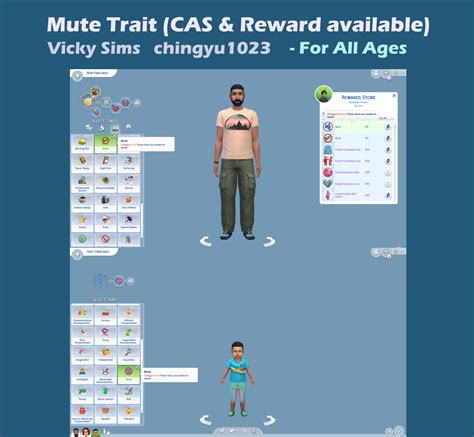 sims 4 thepancake1 more traits|sims 4 chingyu traits.